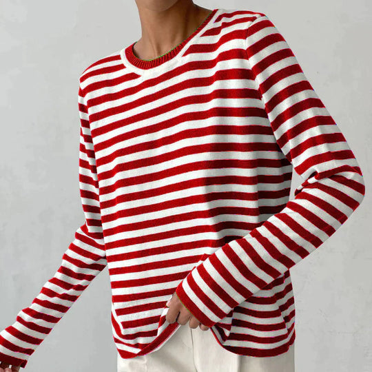 Loro - Tshirt femme à rayures pour toutes les occasions