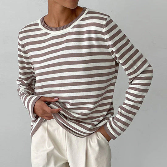 Loro - Tshirt femme à rayures pour toutes les occasions