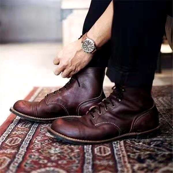 Ruben - Retro veterboots voor tijdloze charme