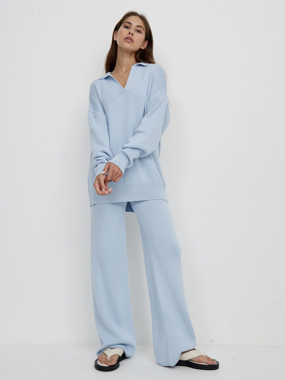 Nelida - Gebreid Loungewear Set voor Dames