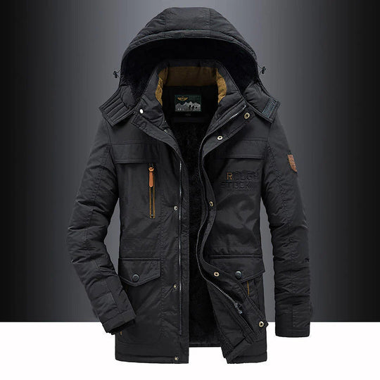 Parka Jas Heren | Heren Winterjas Parka | Capuchon & Bescherming Tegen Kou