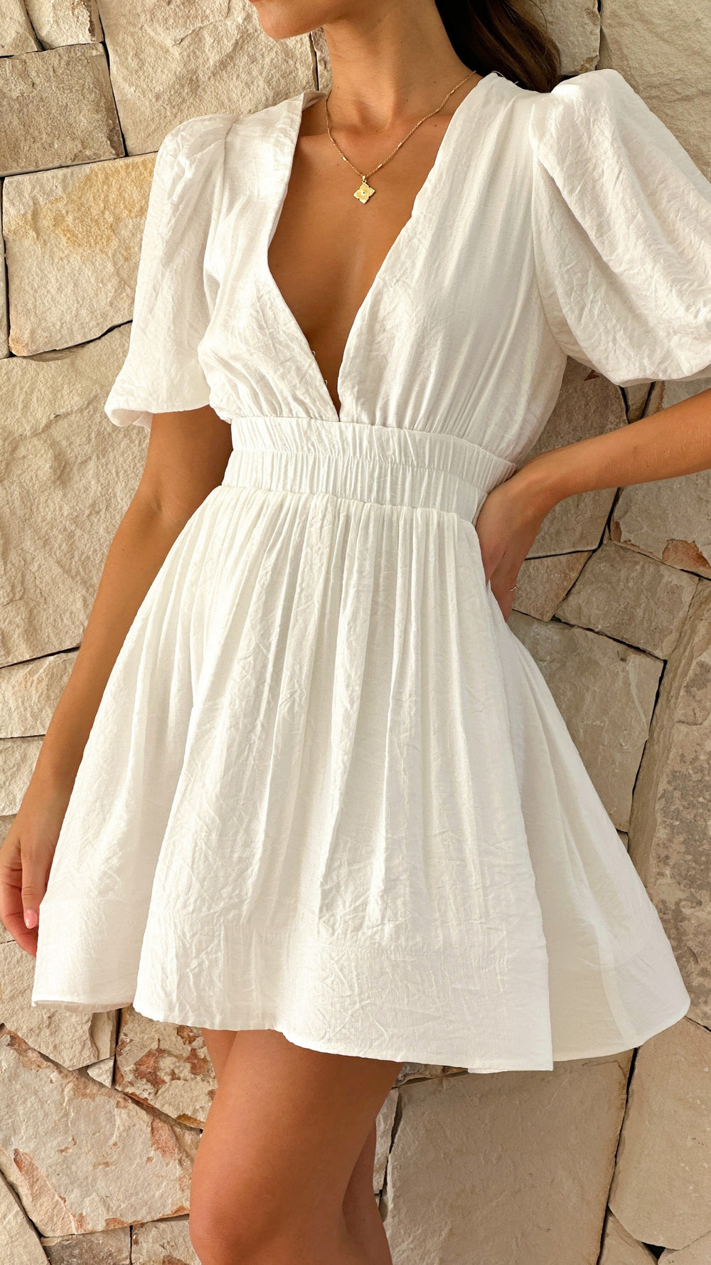 Dames Mini Jurk Elegante Pasvorm voor Zomer - Macy-2