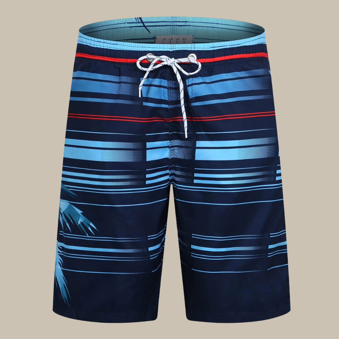 Heren Shorts Sneldrogend Gestreept Ontwerp - Max-3