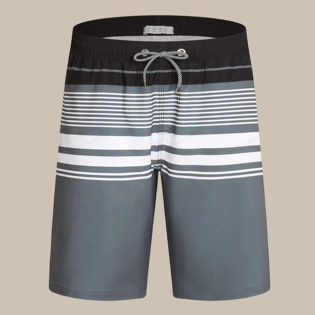 Heren Shorts Sneldrogend Gestreept Ontwerp - Max-4