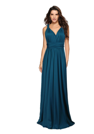 Variant image for Dames Maxi Wikkeljurk Flatterend Ontwerp Ademend - Fiete-37