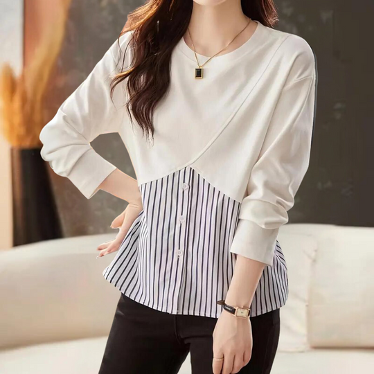 Rozsika - Modern en stijlvol damesshirt met lange mouwen voor elke gelegenheid