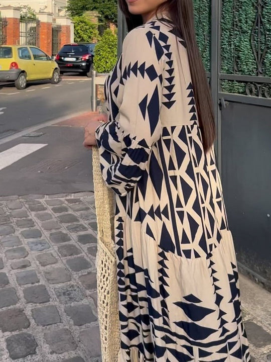 Dames Bohemian Jurk Elegant Design Voor Feestelijke Kleding - Skye-4
