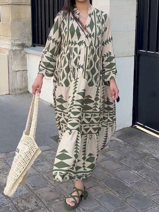 Dames Bohemian Jurk Elegant Design Voor Feestelijke Kleding - Skye-3