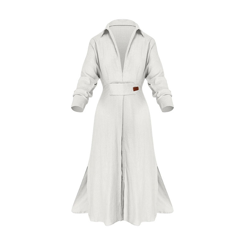 Variant image for Dames Lange Mouwen Jurk Elegante Pasvorm Voor Speciale Gelegenheden - Jaya-19