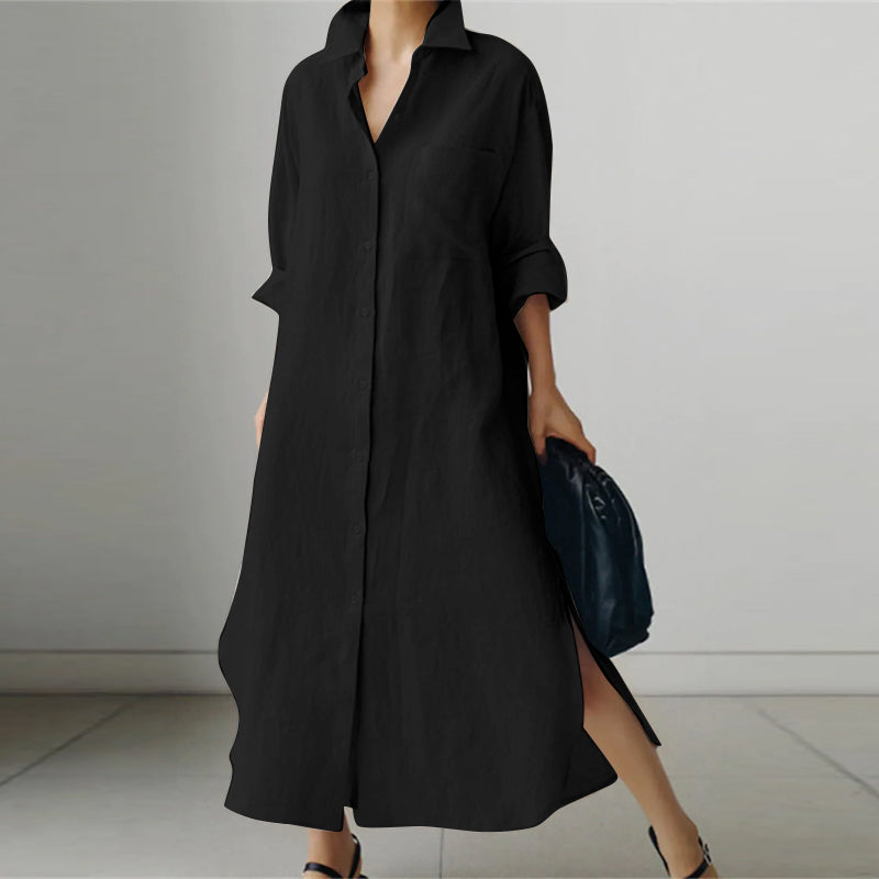 Dames Overhemdjurk Elegante Blouse Stijl - Kore-1