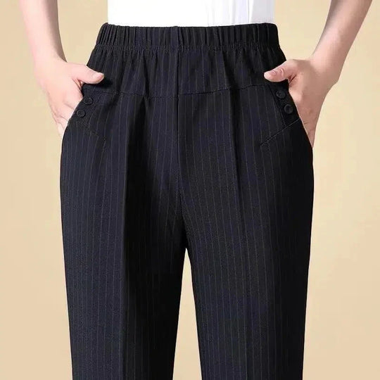 Ella - Hoge Taille Broek met Comfortabele Stretch voor Vrouwen