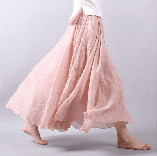 Variant image for Dames Maxi Rok Elegante Boheemse Stijl Ademend Design - Magna-7
