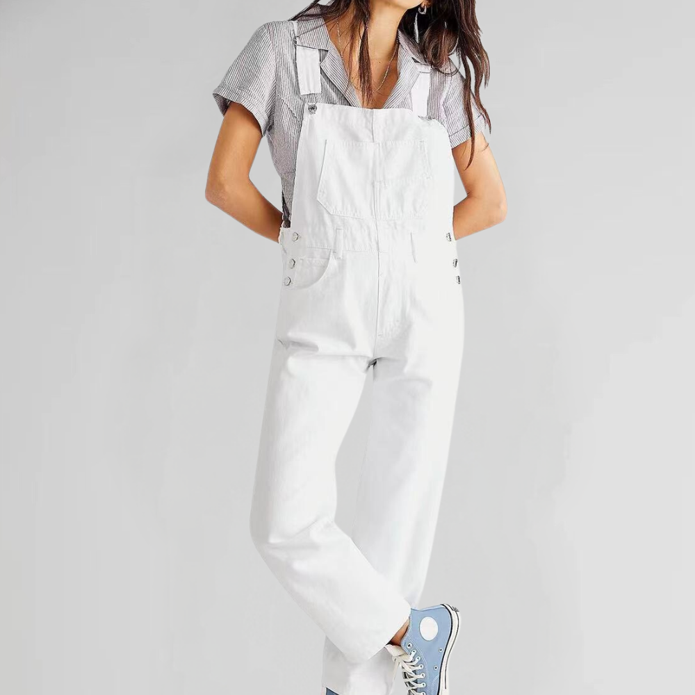 Seraphina - Trendy denim jumpsuit voor dames