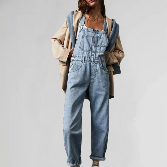 Seraphina - Trendy denim jumpsuit voor dames