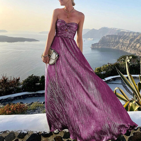 Variant image for Dames Maxi Jurk Elegant Flatterend Ontwerp voor Zomer - Jassy-17