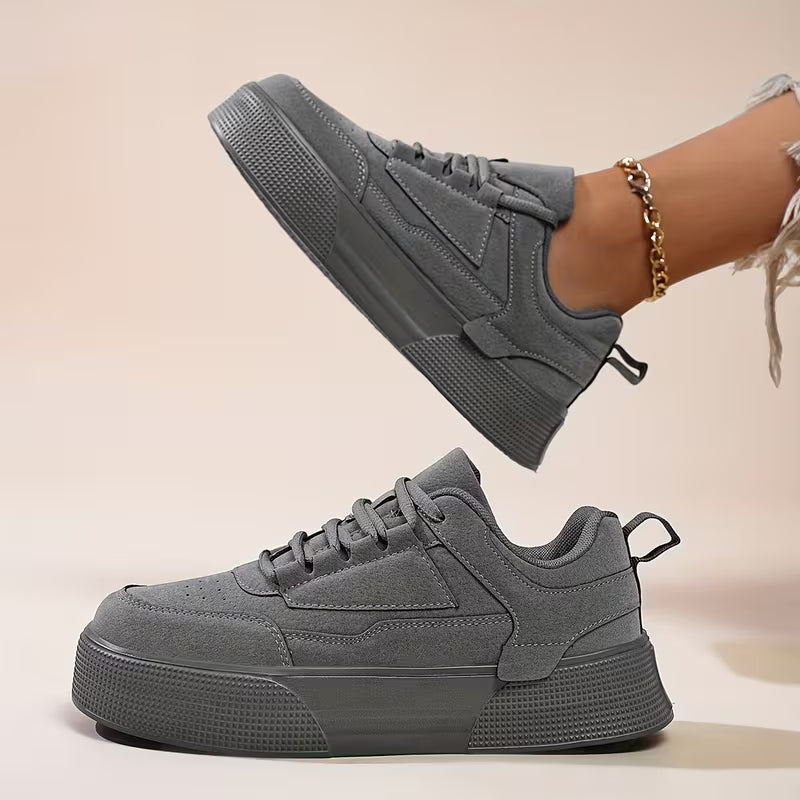 Sneakers Dames | Skateschoenen Dames | Lichtgewicht & Hoogteverhogend voor Zeker Lopen
