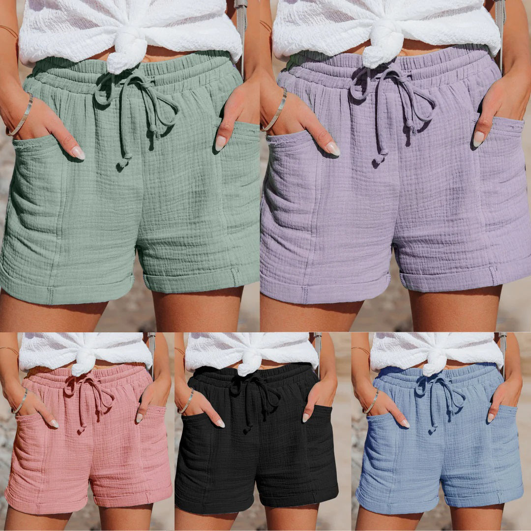 Stijlvolle en Verstelbare Zomershorts voor Dames - Manya
