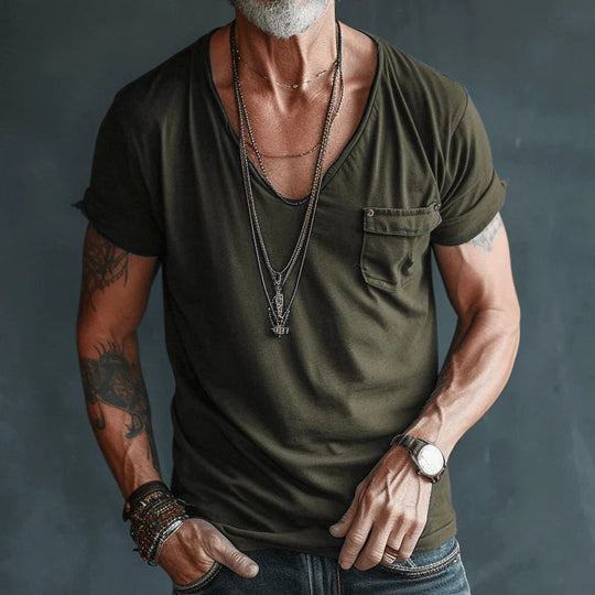 T-shirt Heren | V-hals & Comfort de hele dag