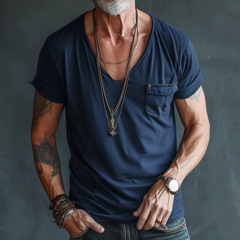 T-shirt Heren | V-hals & Comfort de hele dag