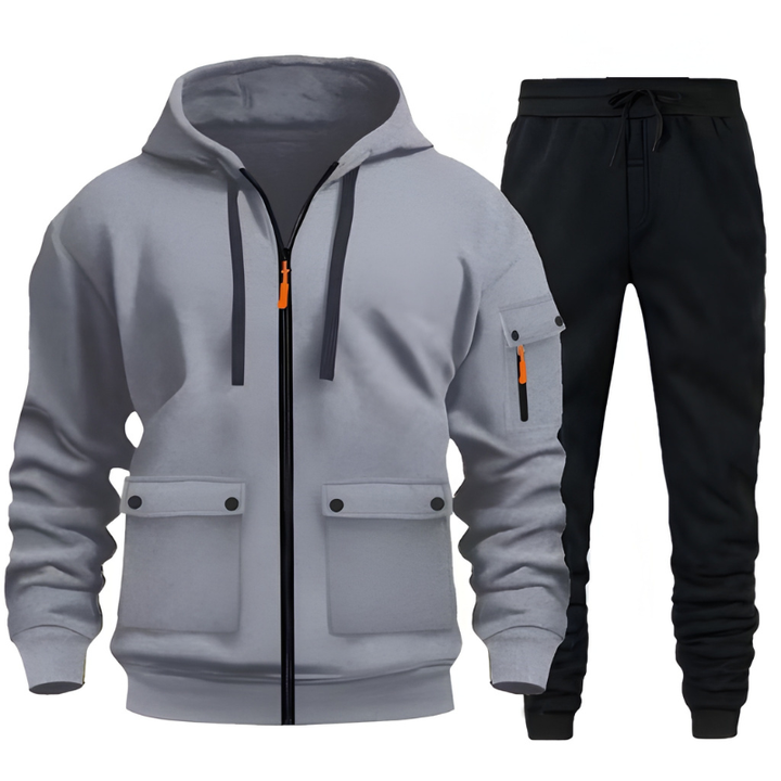 Trainingspak Heren | Joggingpak Heren | Functionele Zakdetails & Warm Draagcomfort