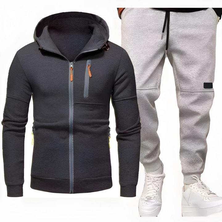 Trainingspak Heren | Joggingpak Heren | Ritszakken & Warm Draagcomfort