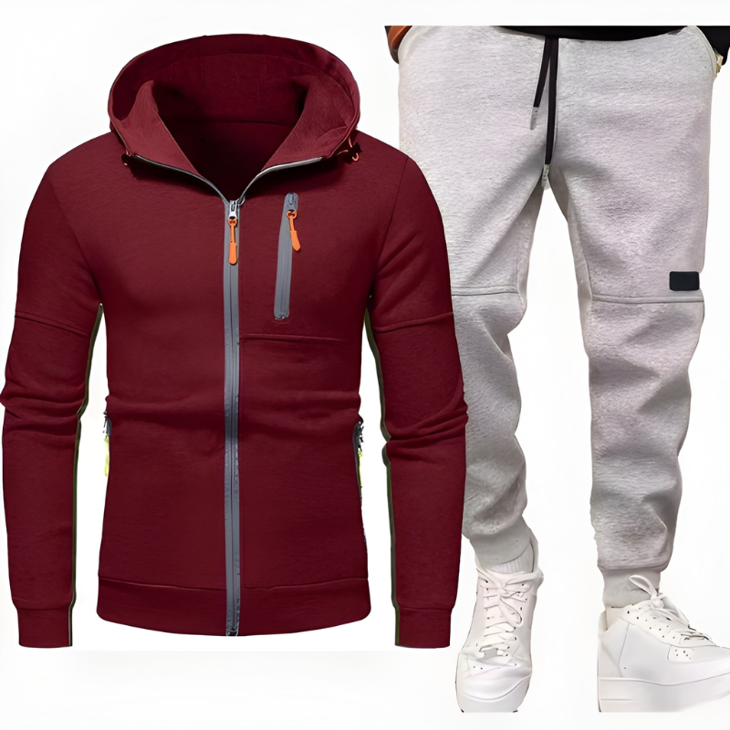 Trainingspak Heren | Joggingpak Heren | Ritszakken & Warm Draagcomfort
