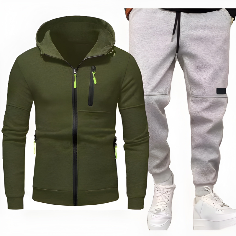 Trainingspak Heren | Joggingpak Heren | Ritszakken & Warm Draagcomfort