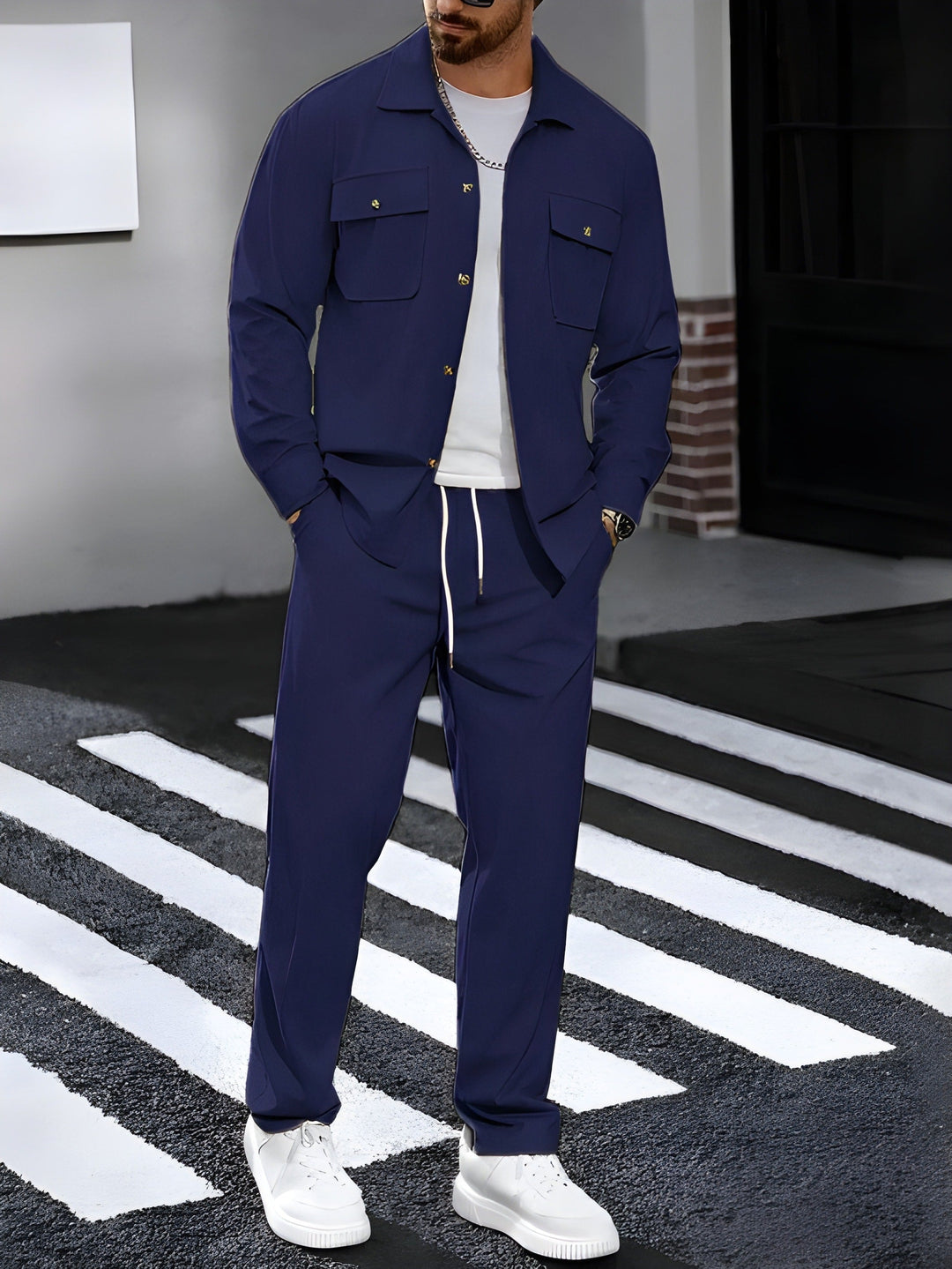 Trainingspak Heren | Ritssluiting & Ruime Zakken