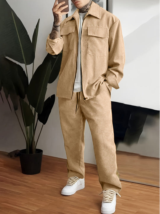 Trainingspak Heren | Ritssluiting & Ruime Zakken