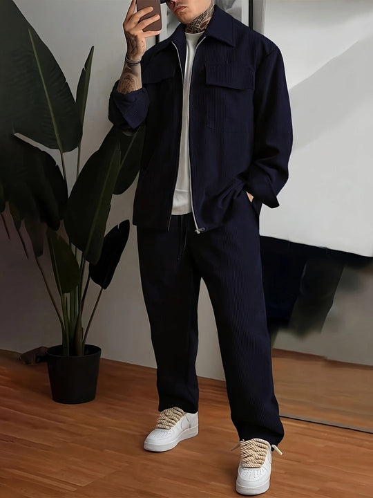 Trainingspak Heren | Ritssluiting & Ruime Zakken