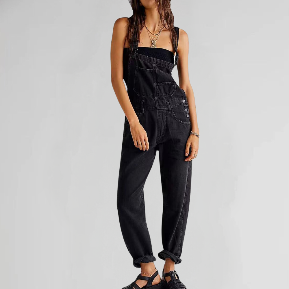 Trendige en veelzijdige denim jumpsuit voor dames - Valeria
