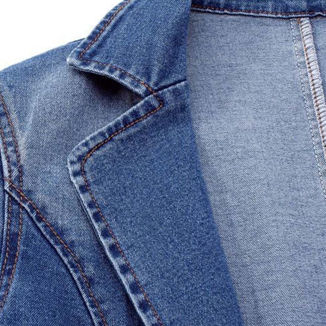 Trendy Denim Blazer voor dames - Madison