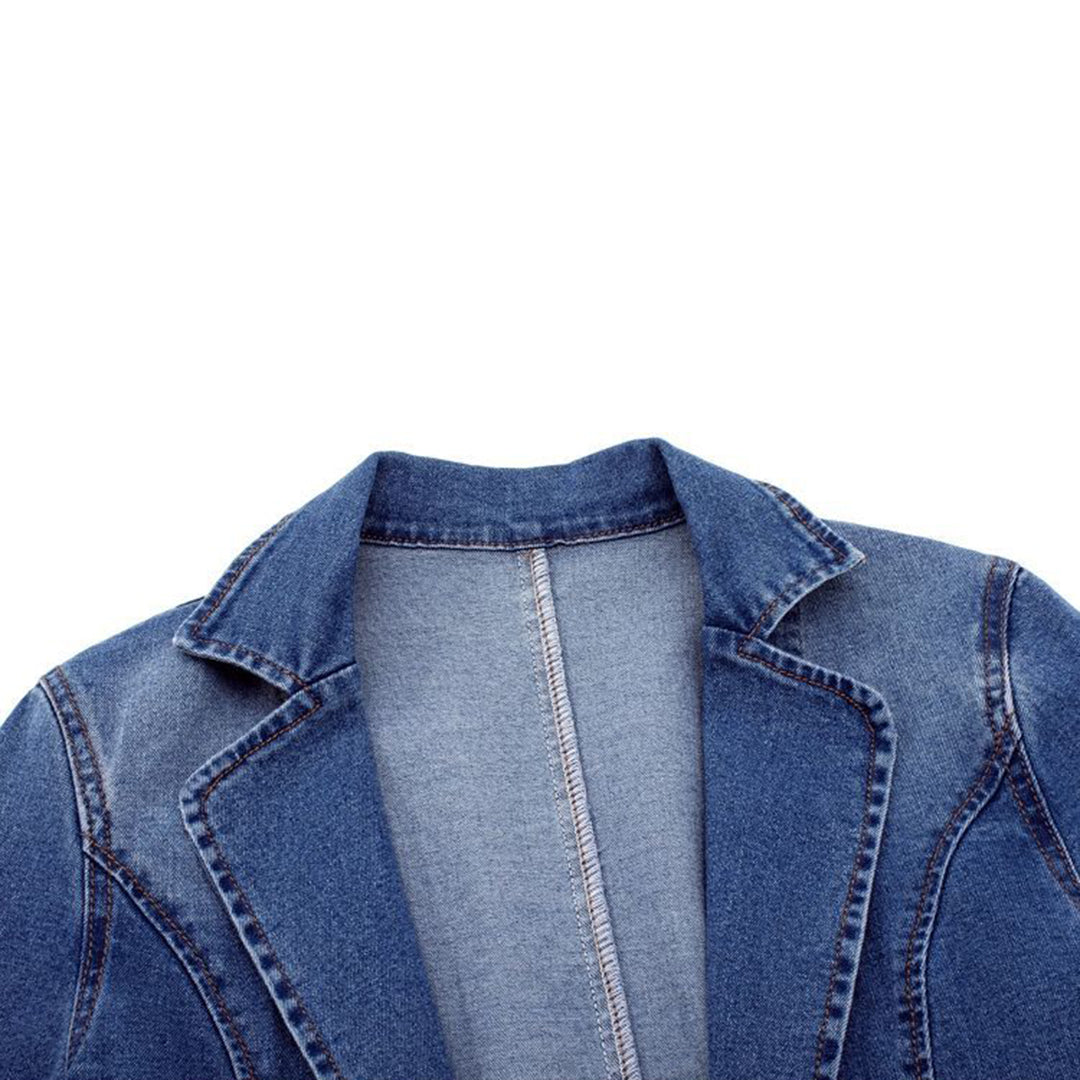 Trendy Denim Blazer voor dames - Madison
