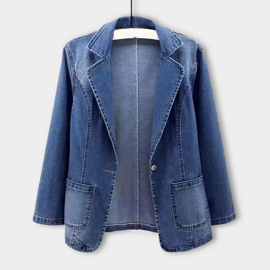 Trendy Denim Blazer voor dames - Madison