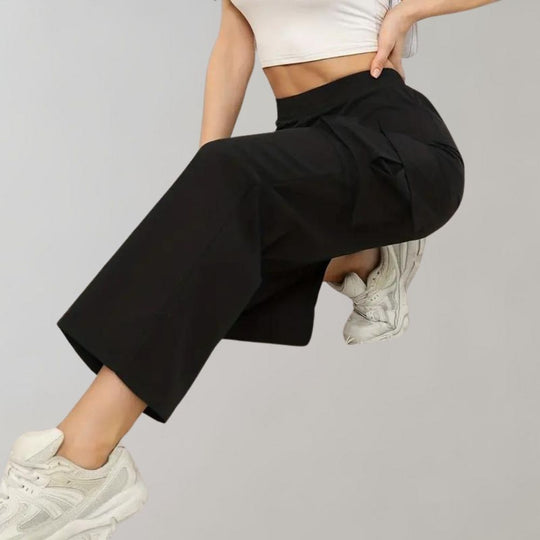 Trendy dames cargobroek met stijlvolle zakken - Marja