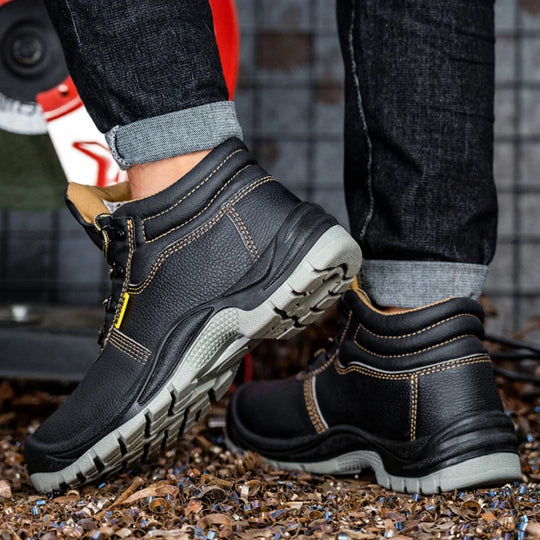 Veiligheidsschoenen Heren | Anti-prik & Antislip Grip