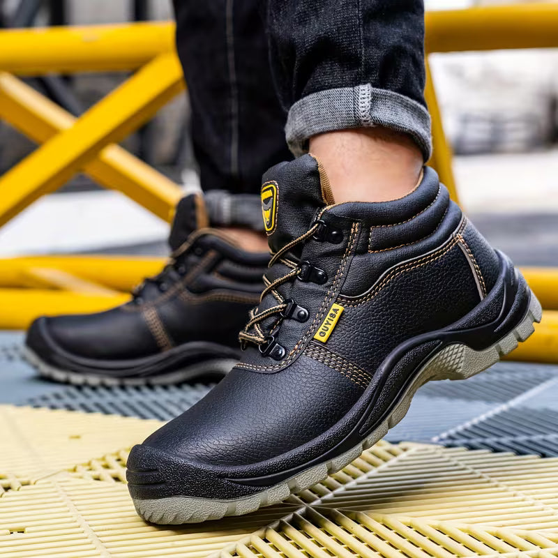 Veiligheidsschoenen Heren | Anti-prik & Antislip Grip