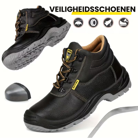 Veiligheidsschoenen Heren | Anti-prik & Antislip Grip