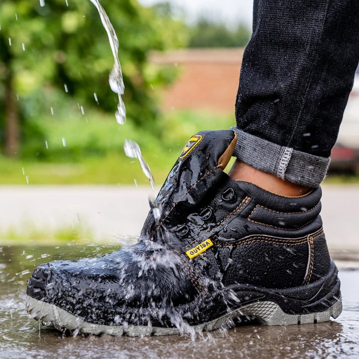 Veiligheidsschoenen Heren | Werkschoenen | Anti-prik & Antislip Grip