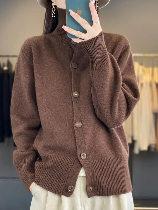 Vest Dames | Vest met knopen | Verzorgde kraag & Flatterende pasvorm