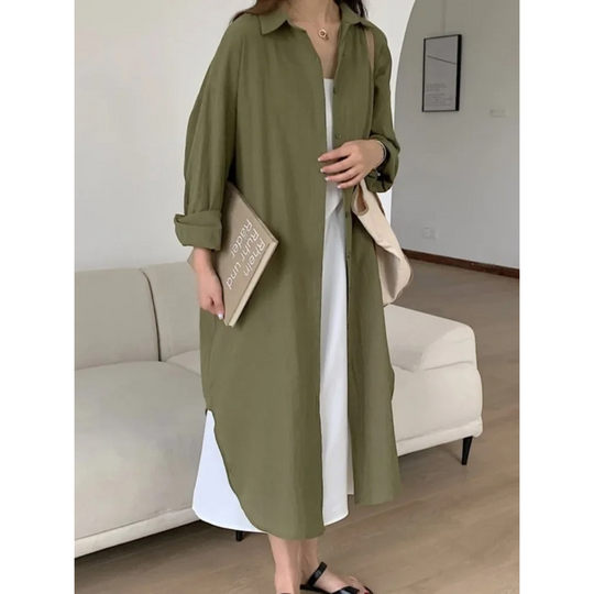 Variant image for Dames Blouse Jurk Halflang Stijlvol en Comfortabel - Emma-21