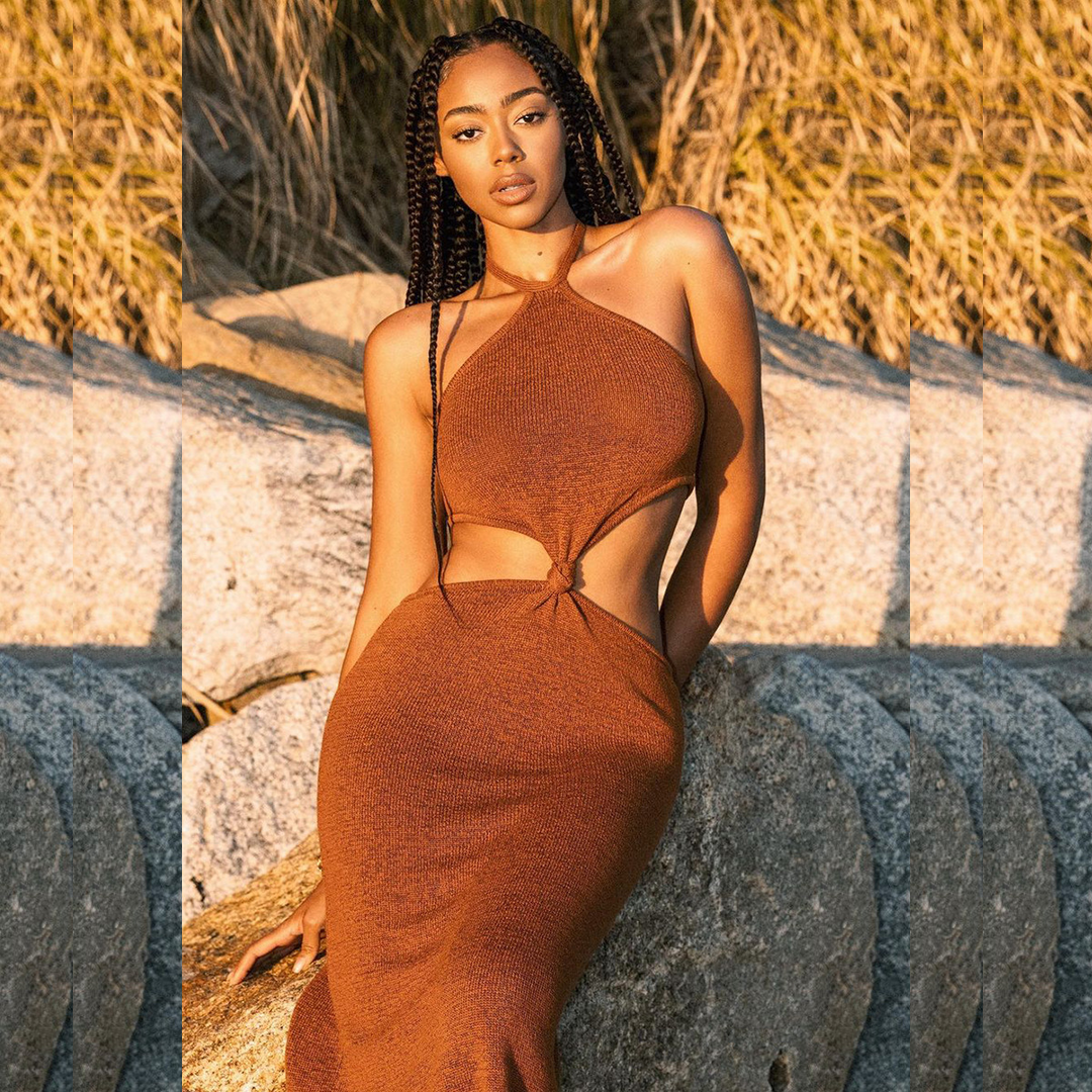 Vrouwen Breezy Haltered Open Back Maxi Zomerjurk - Sophie