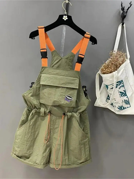 Dames Jumpsuit Mouwloos Met Vierkante Kraag En Wijde Pijpen - Luna-4