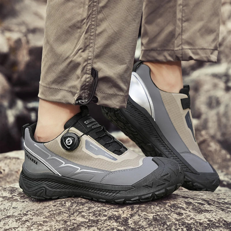 Werkschoenen Heren | Snelle Draaiknopsluiting | Antislip Grip