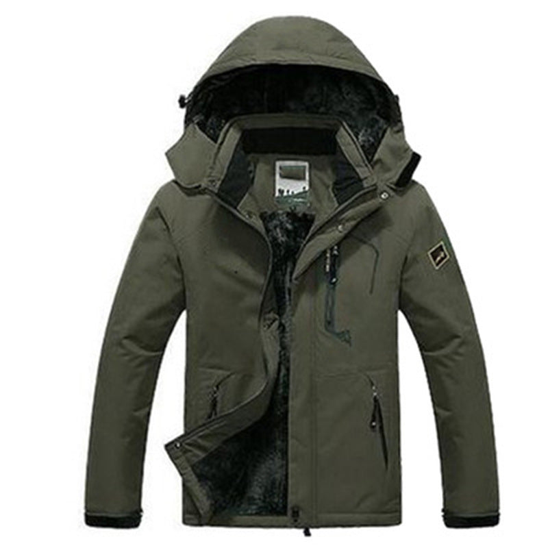 Winterjas Heren | Parka Heren | Afneembare capuchon & Waterafstotend