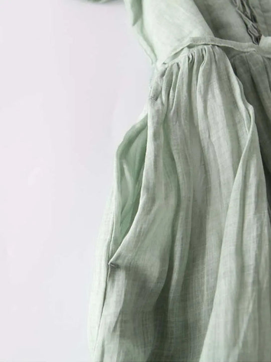 Dames Lange Jurk Luchtig Bohemian Ontwerp - Zoey-5