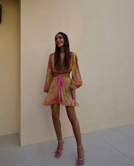 Dames Zomerjurk Elegante Speelse Stijl Ademend Ontwerp - Holly-1