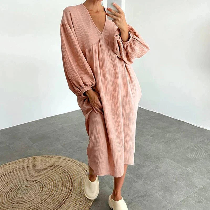 Dames Lange Jurk Elegante Stijl Voor Feestelijke Gelegenheden - Aurora-2