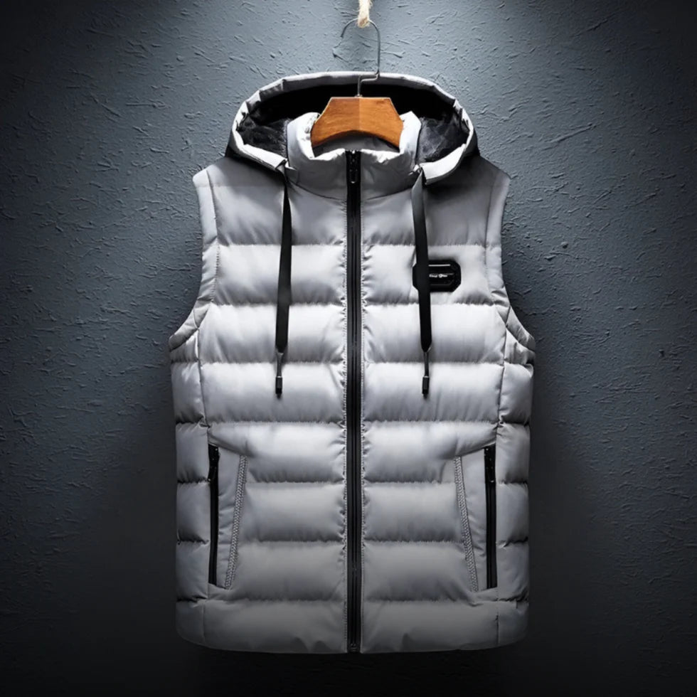 Heren Bodywarmer | Winddicht & Warm met Capuchon