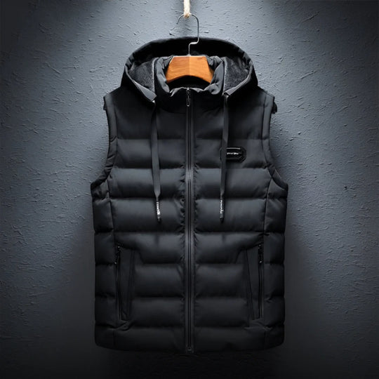Heren Bodywarmer | Winddicht & Warm met Capuchon